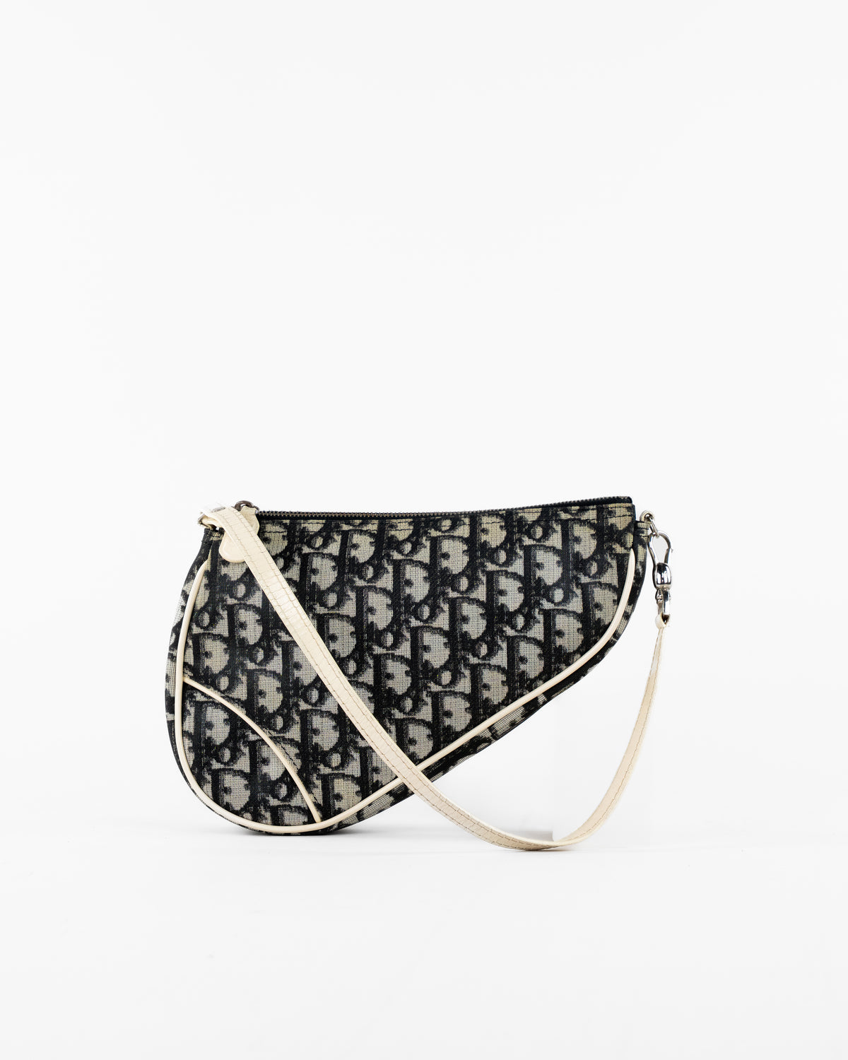 Trotter Canvas Saddle Accessory Pouch Black Silver