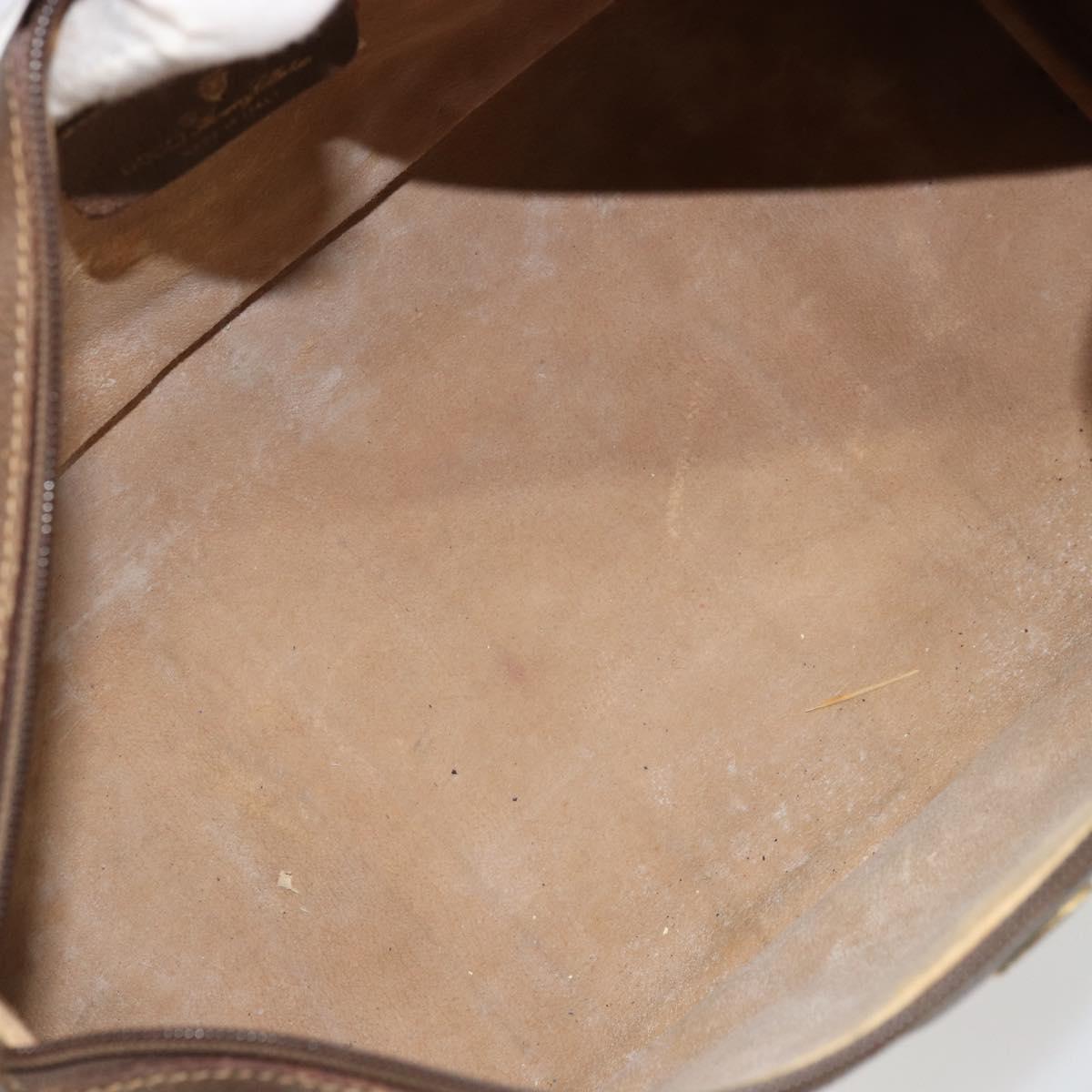 GG Supreme Web Sherry Line Hand Bag PVC Beige Gold
