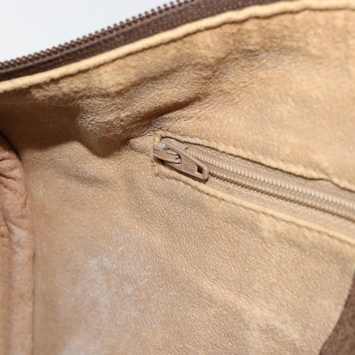 GG Supreme Web Sherry Line Hand Bag PVC Beige Gold