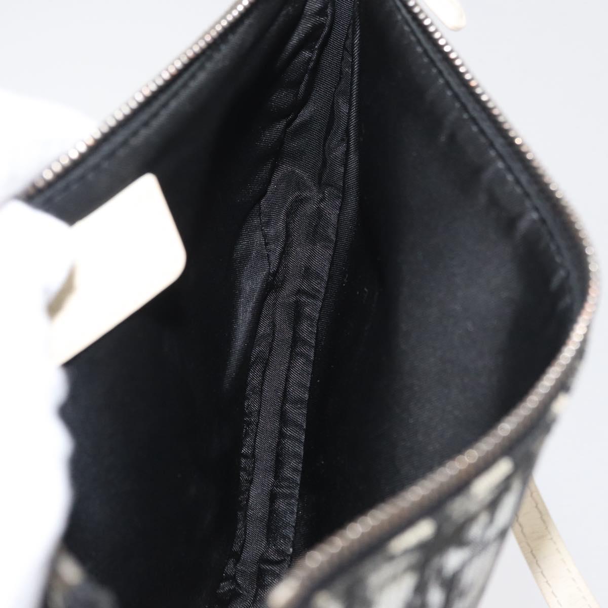 Trotter Canvas Saddle Accessory Pouch Black Silver