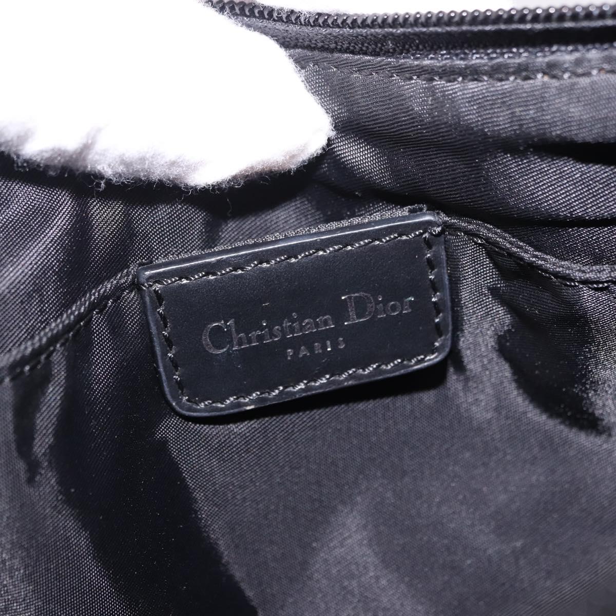 Trotter Canvas Accessory Pouch Black Silver