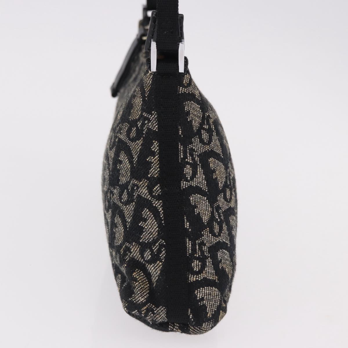 Trotter Canvas Accessory Pouch Black Silver