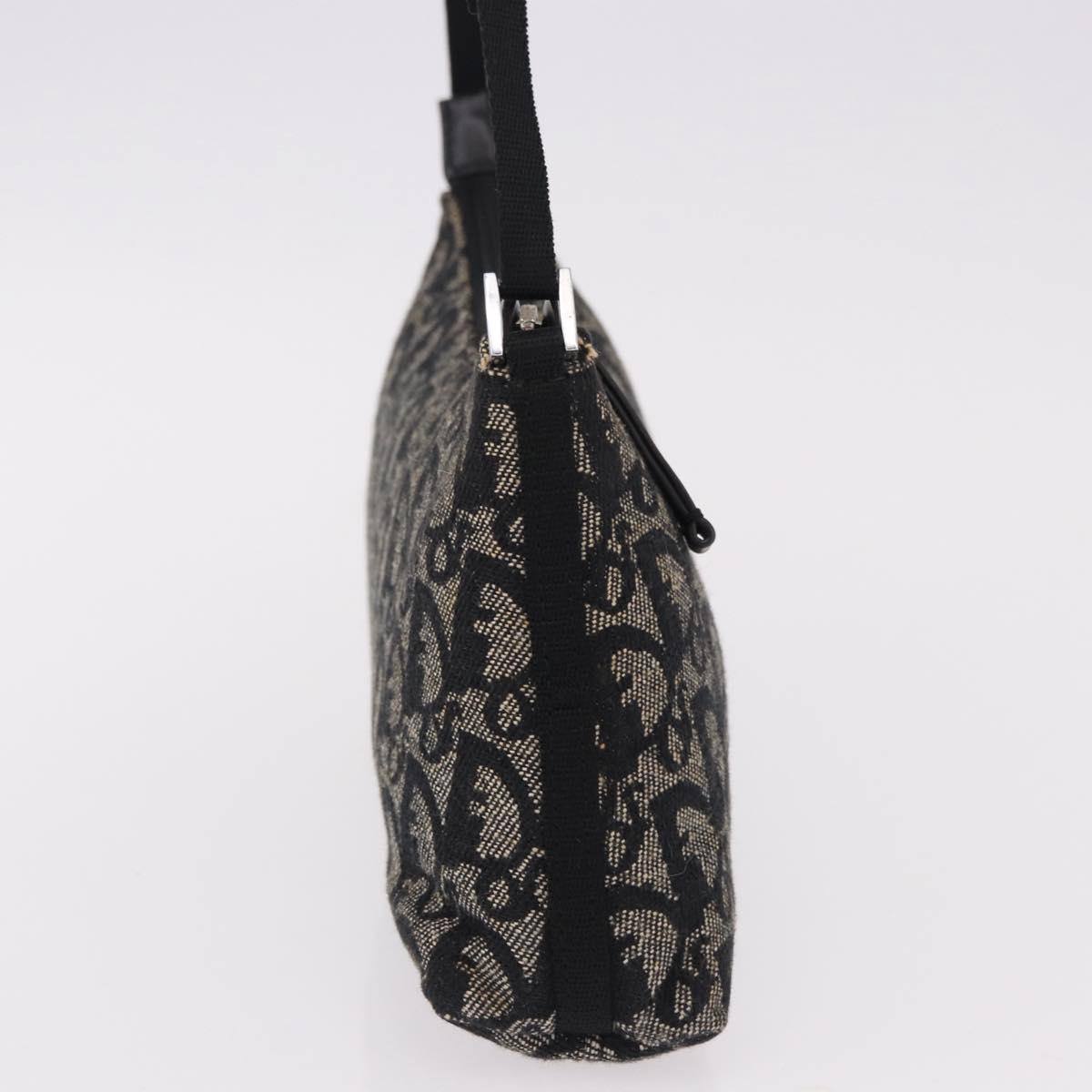Trotter Canvas Accessory Pouch Black Silver