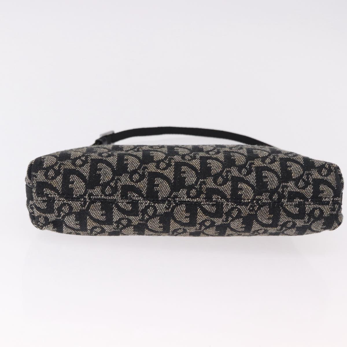 Trotter Canvas Accessory Pouch Black Silver
