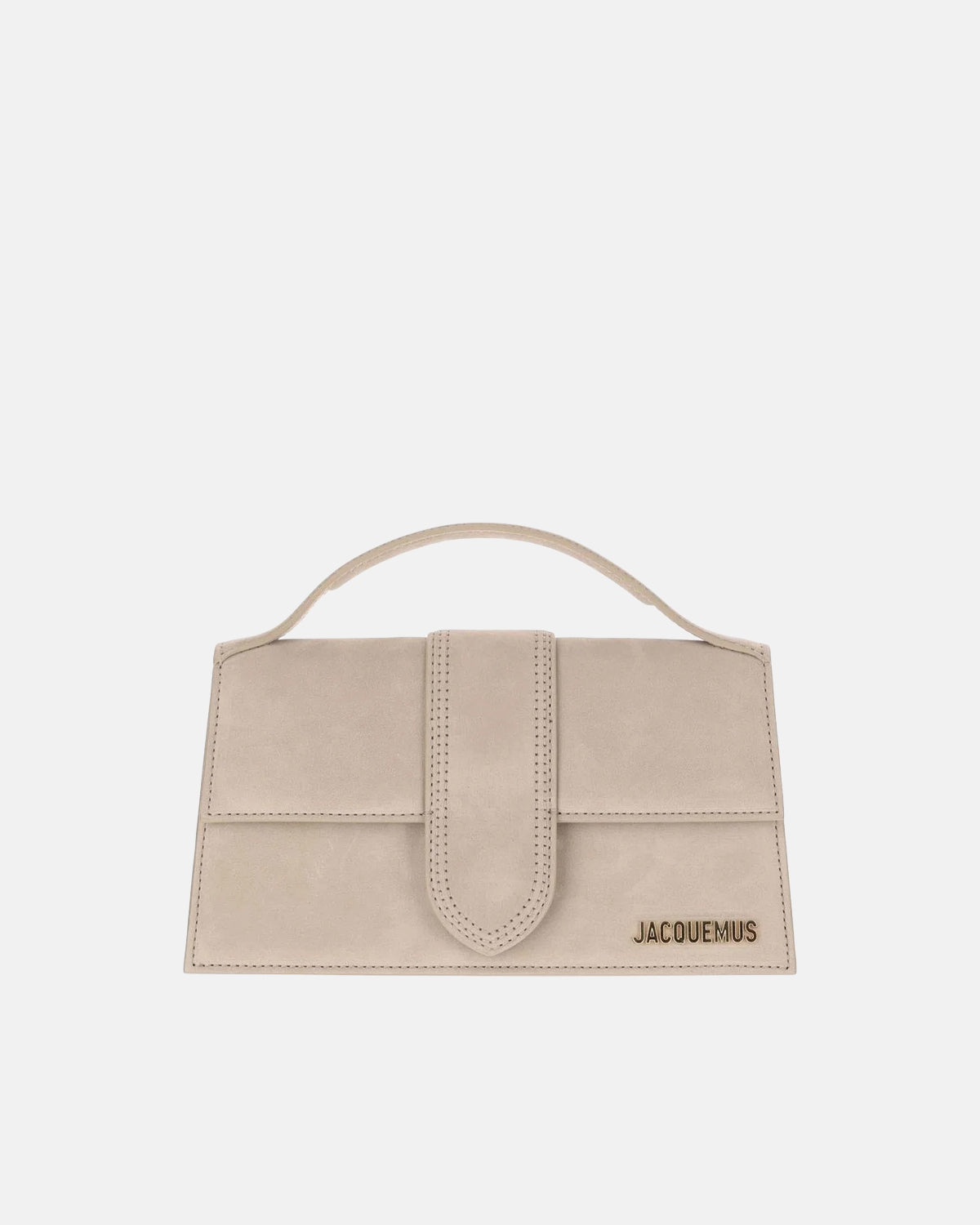 The Grand Bambino Bag Beige Suede