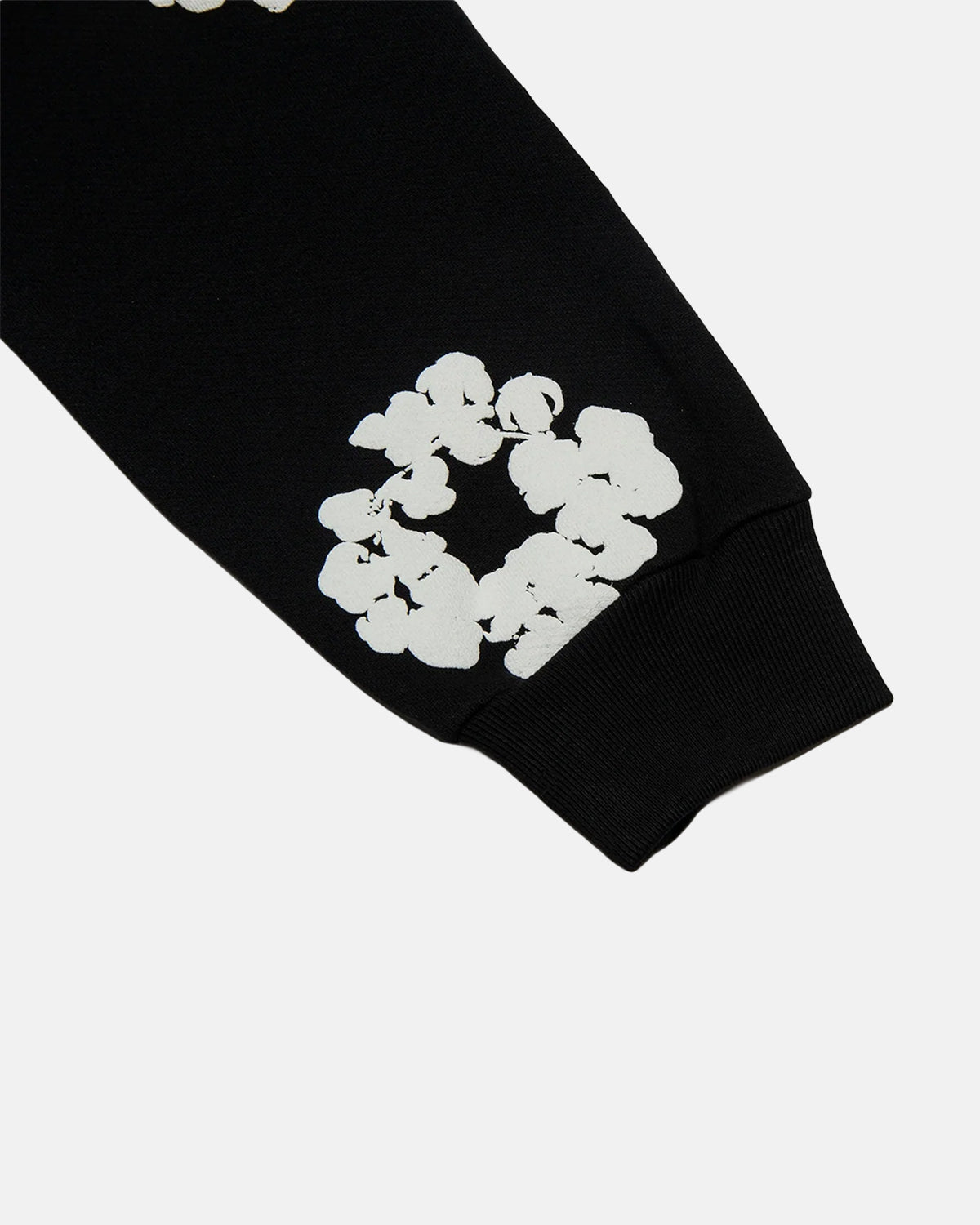 The Cotton Wreath Black Hoodie