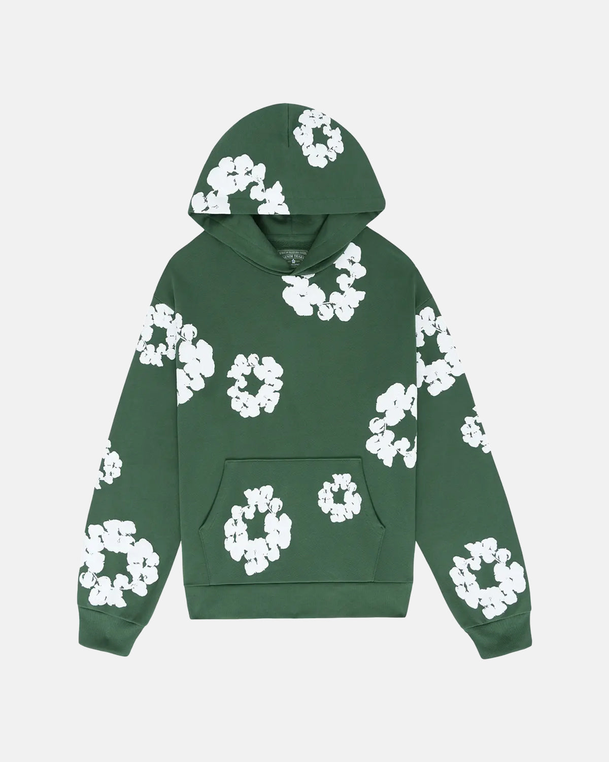 The Cotton Wreath Hoodie Green