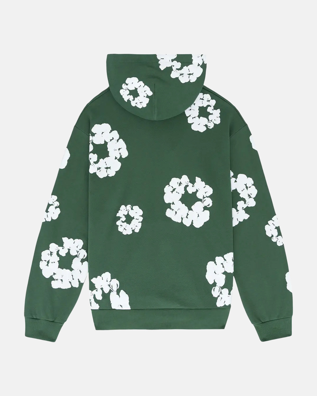 The Cotton Wreath Hoodie Green