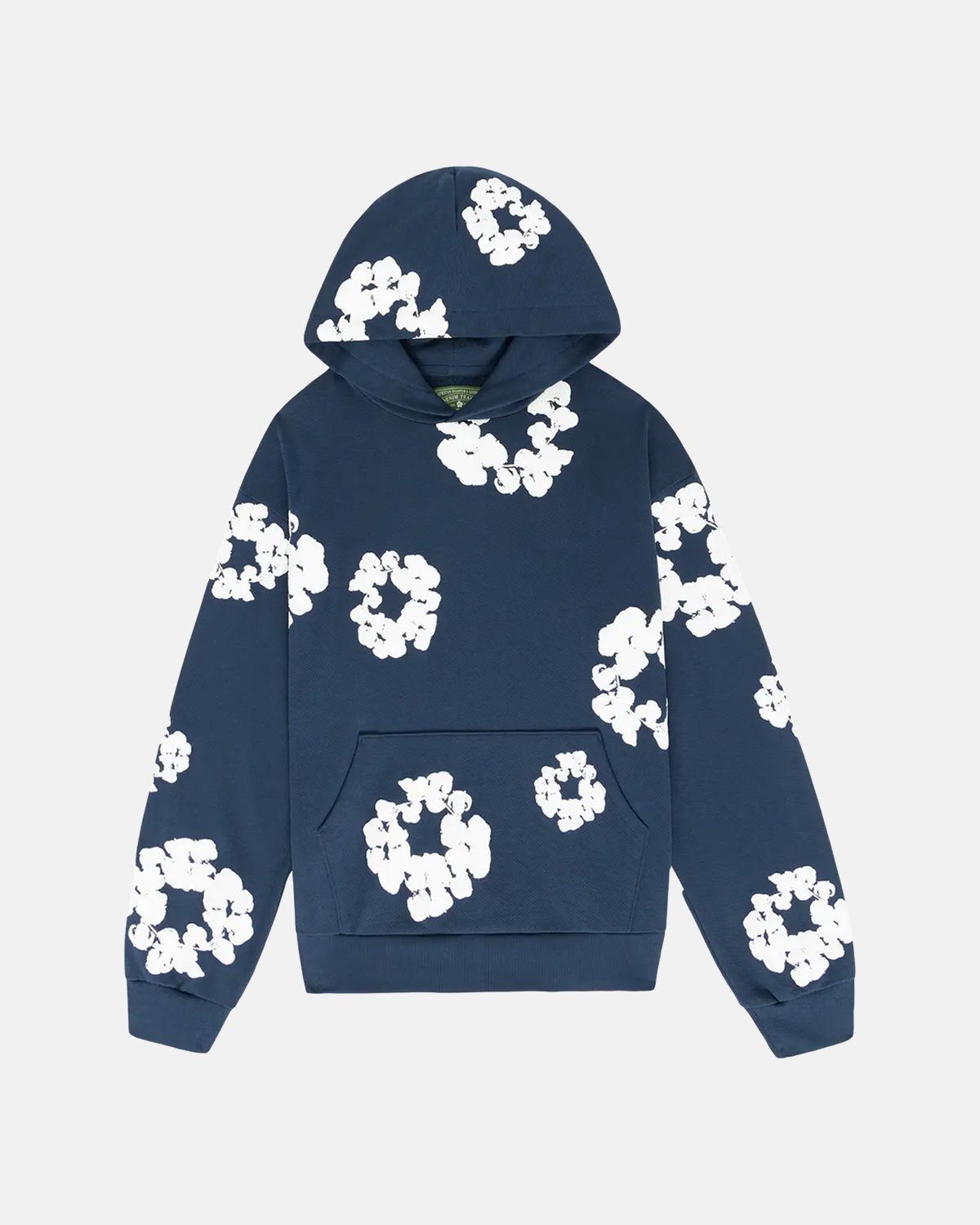 The Cotton Wreath Hoodie Navy