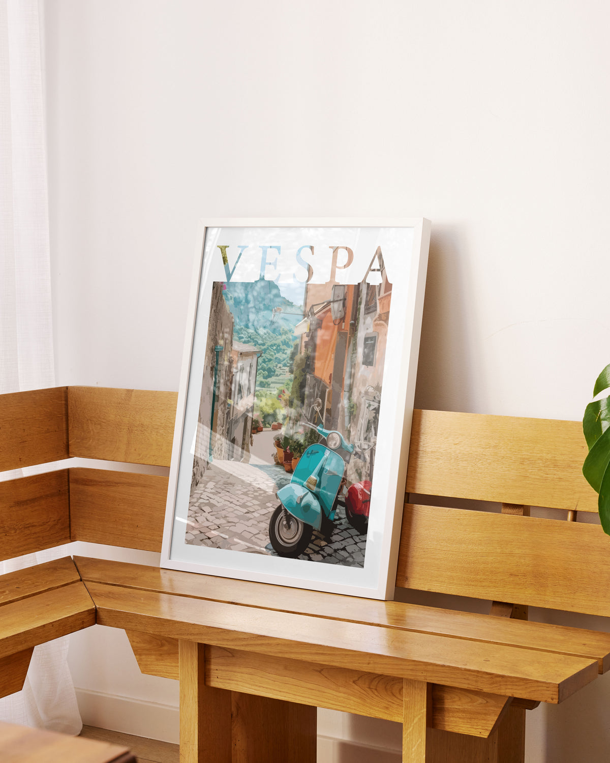 Handla Kanva "Piaggio Vespa" No.3" Poster online | Smidigt och enkelt på nätet - Merchsweden |