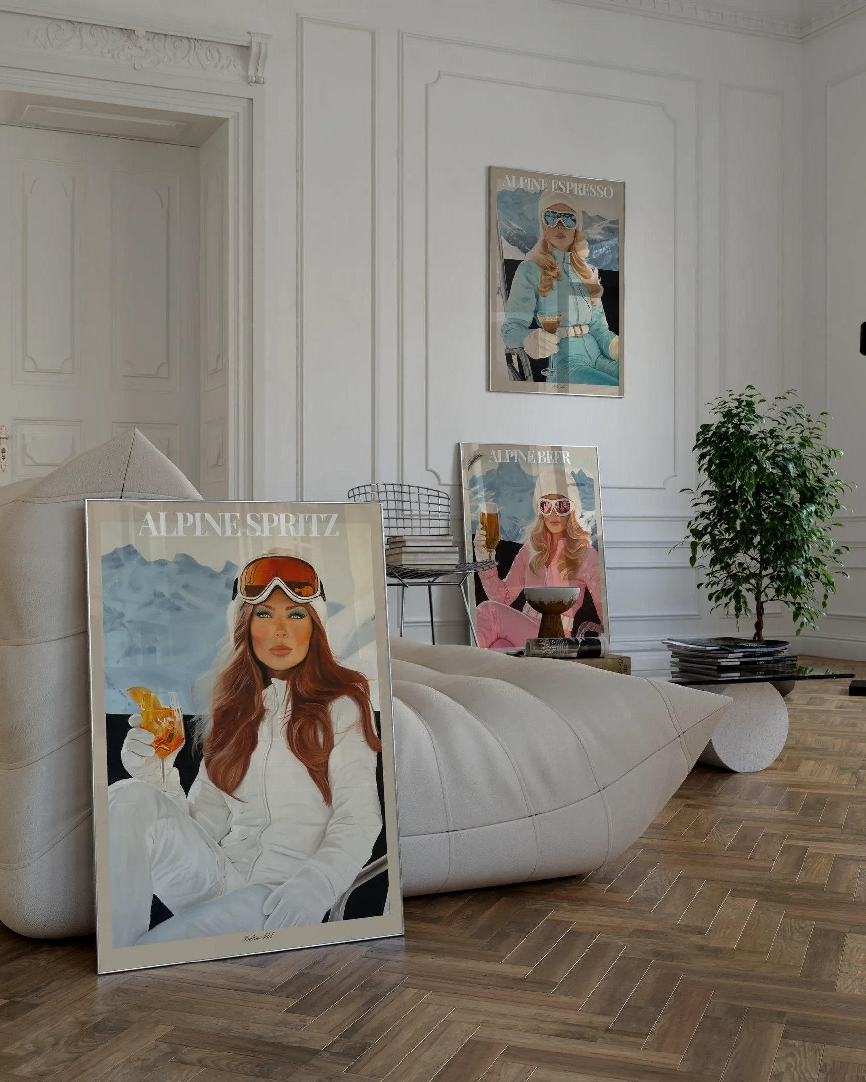 "Alpine Espresso" Poster