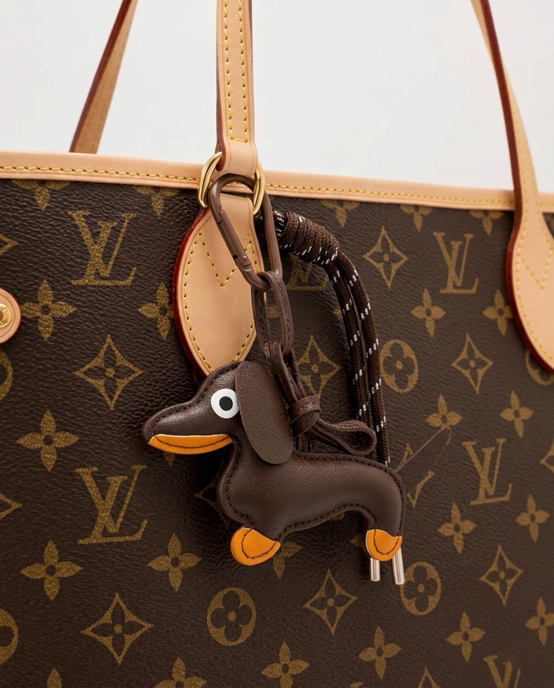 Laced Dog Bag Charm