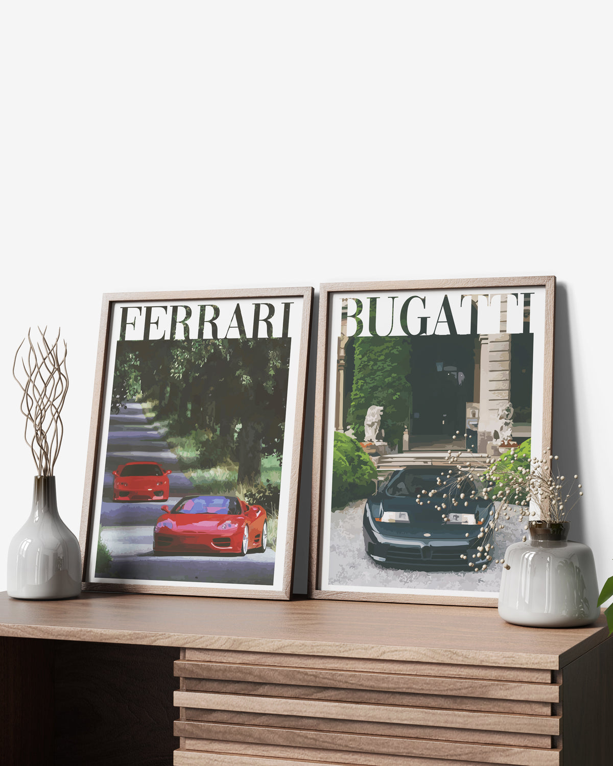 "Old Money Bugatti" Poster