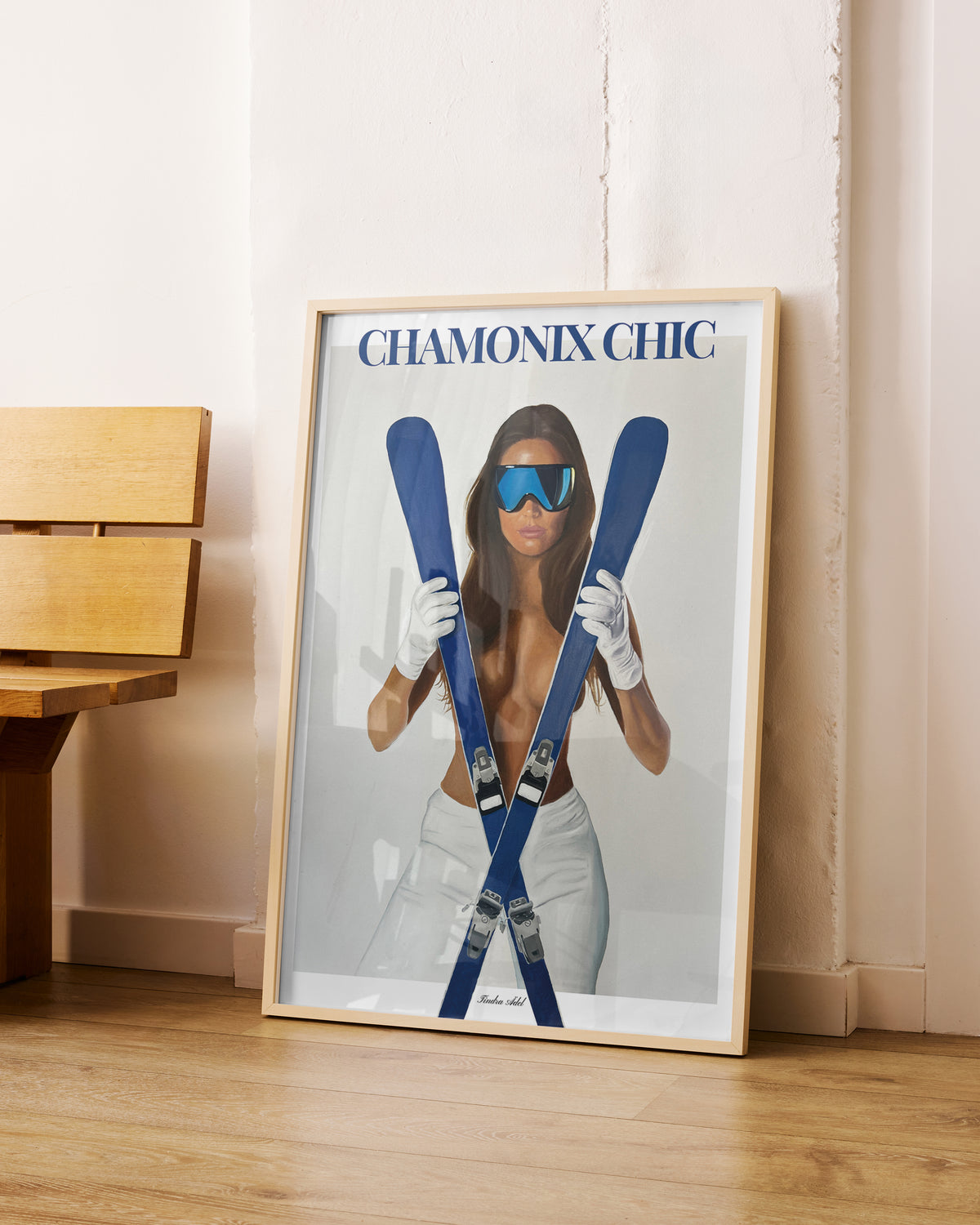 "Chamonix Chic" Poster
