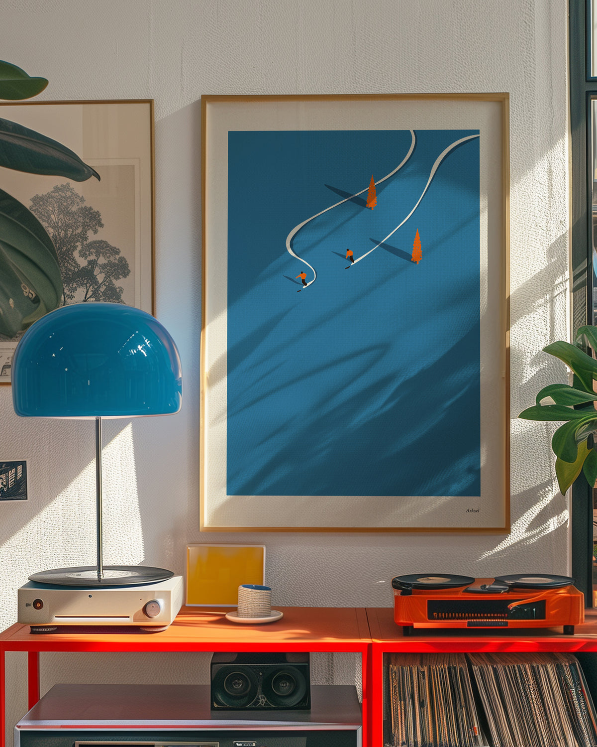 Chill Ski Poster