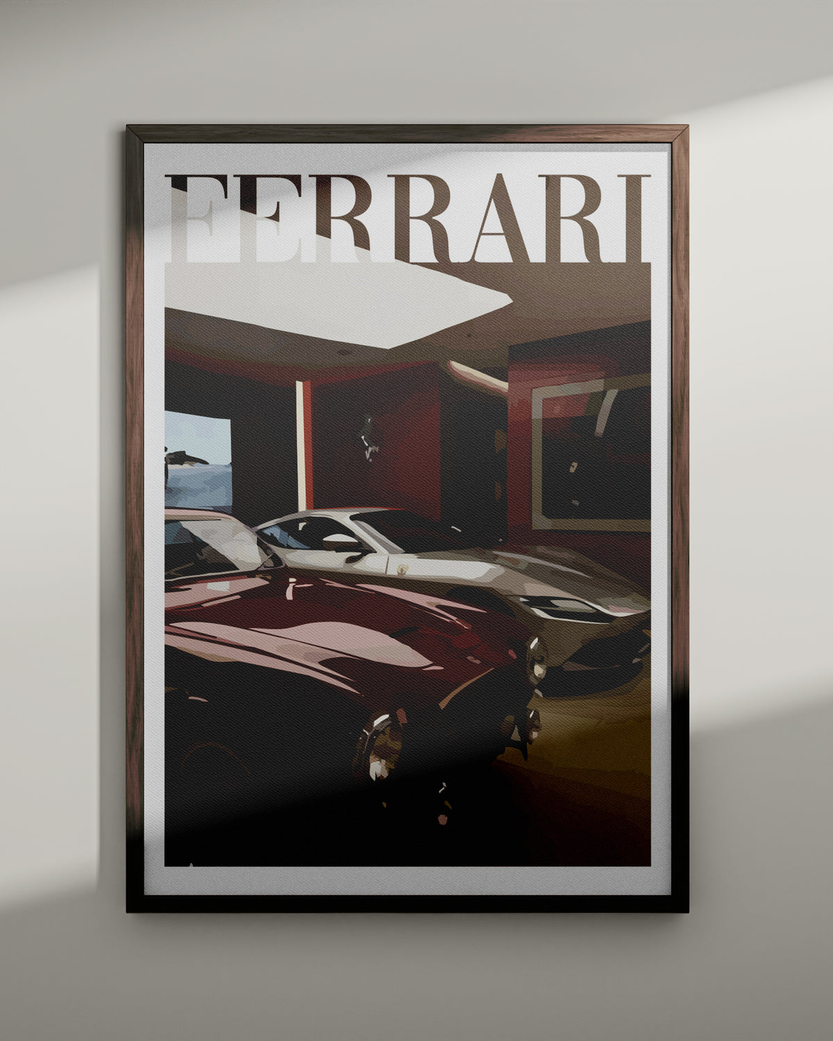 "Old Money Ferrari No.5" Poster