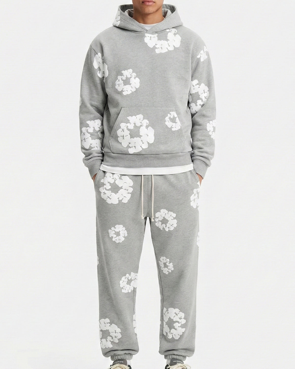 The Cotton Wreath Gray Tracksuit