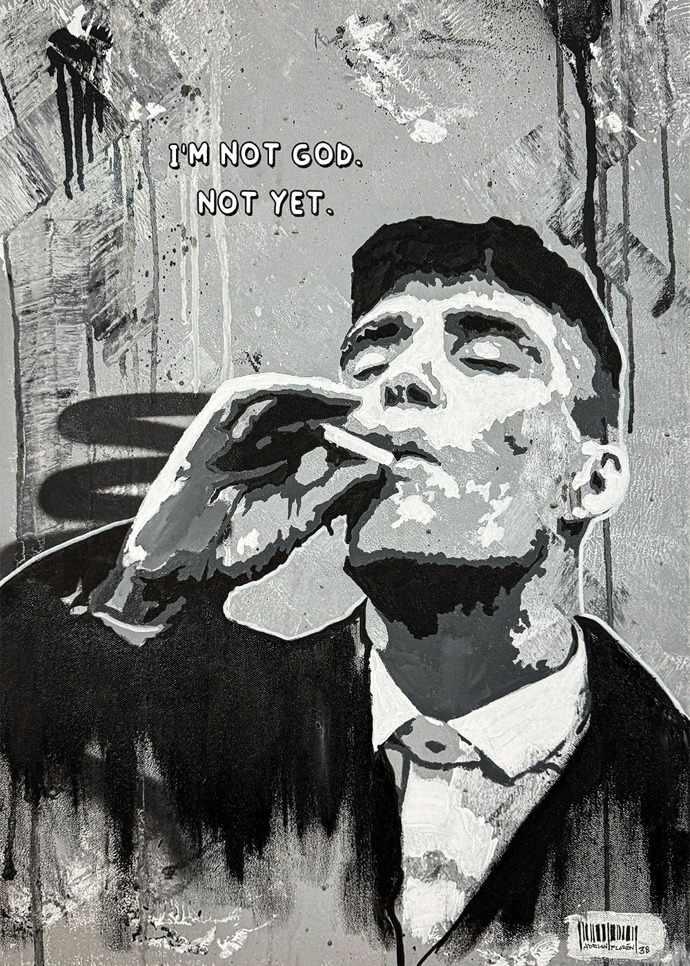 "I'm not God" Poster