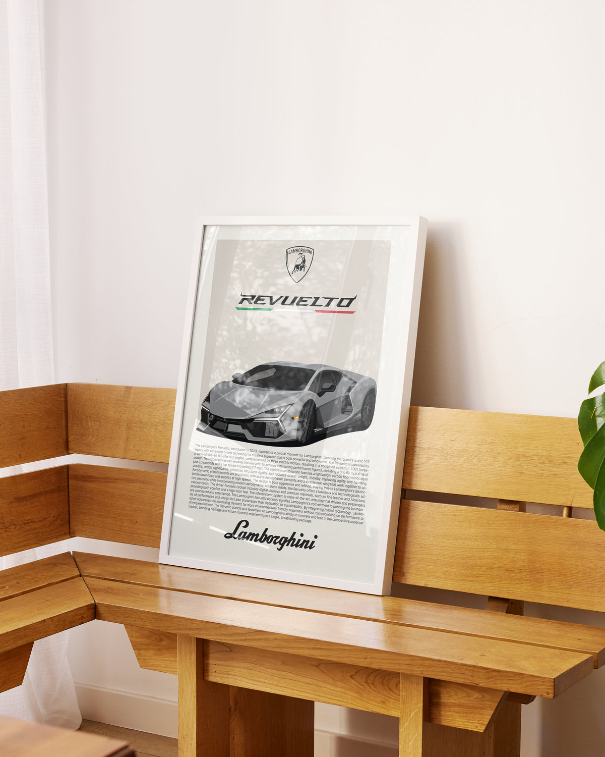 Handla Kanva "Lamborghini Revuelto" Poster online | Smidigt och enkelt på nätet - Merchsweden |