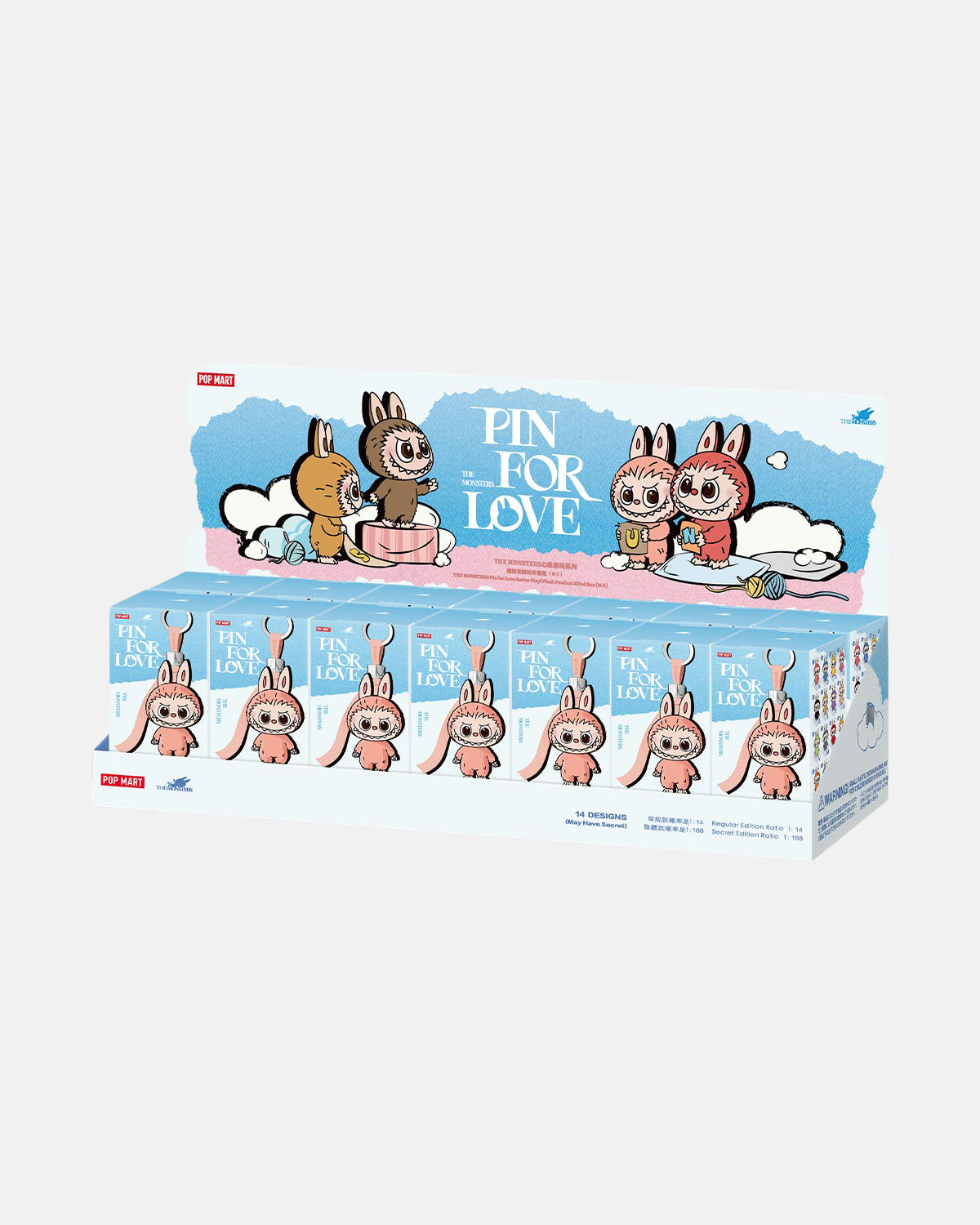 Labubu The Monsters Pin for Love 14-pack (NZ)