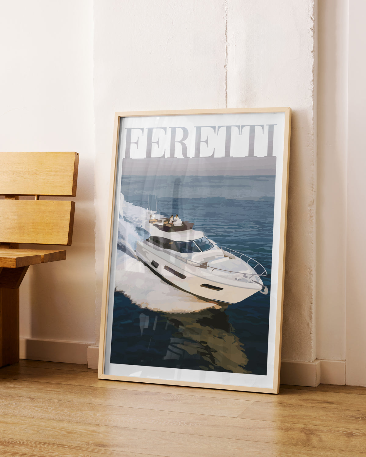 "Old Money Feretti" Poster
