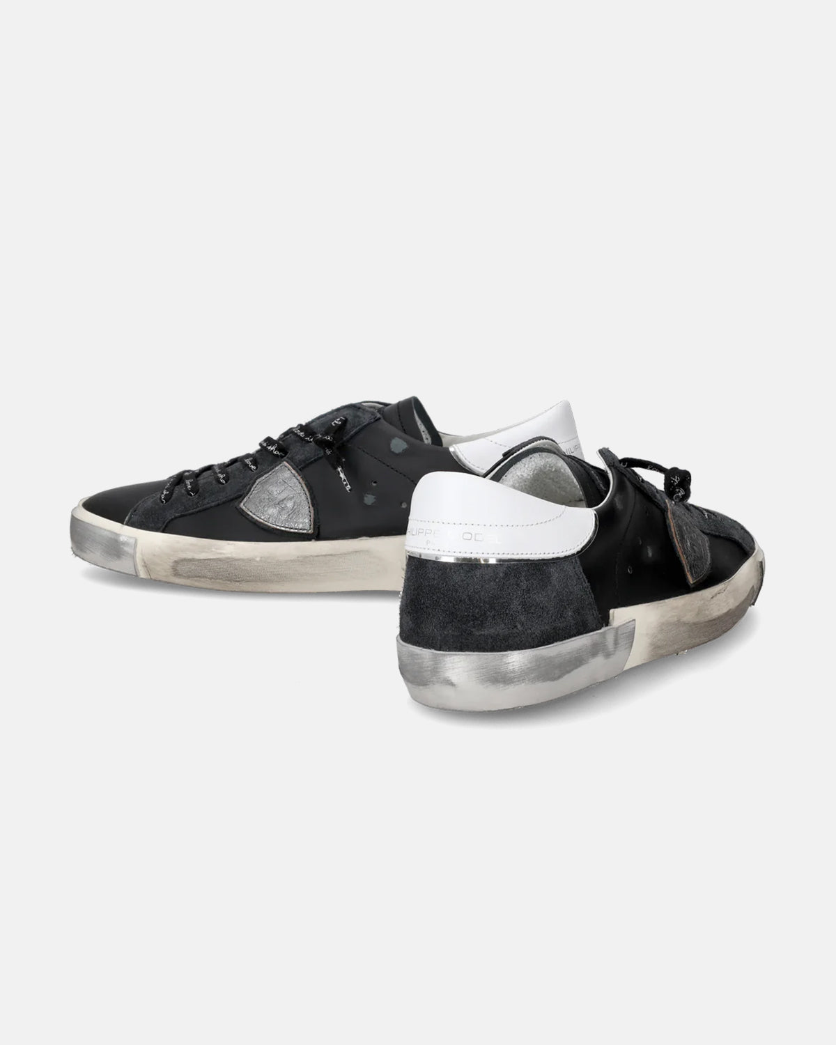 Men's Prsx Low Black Silver