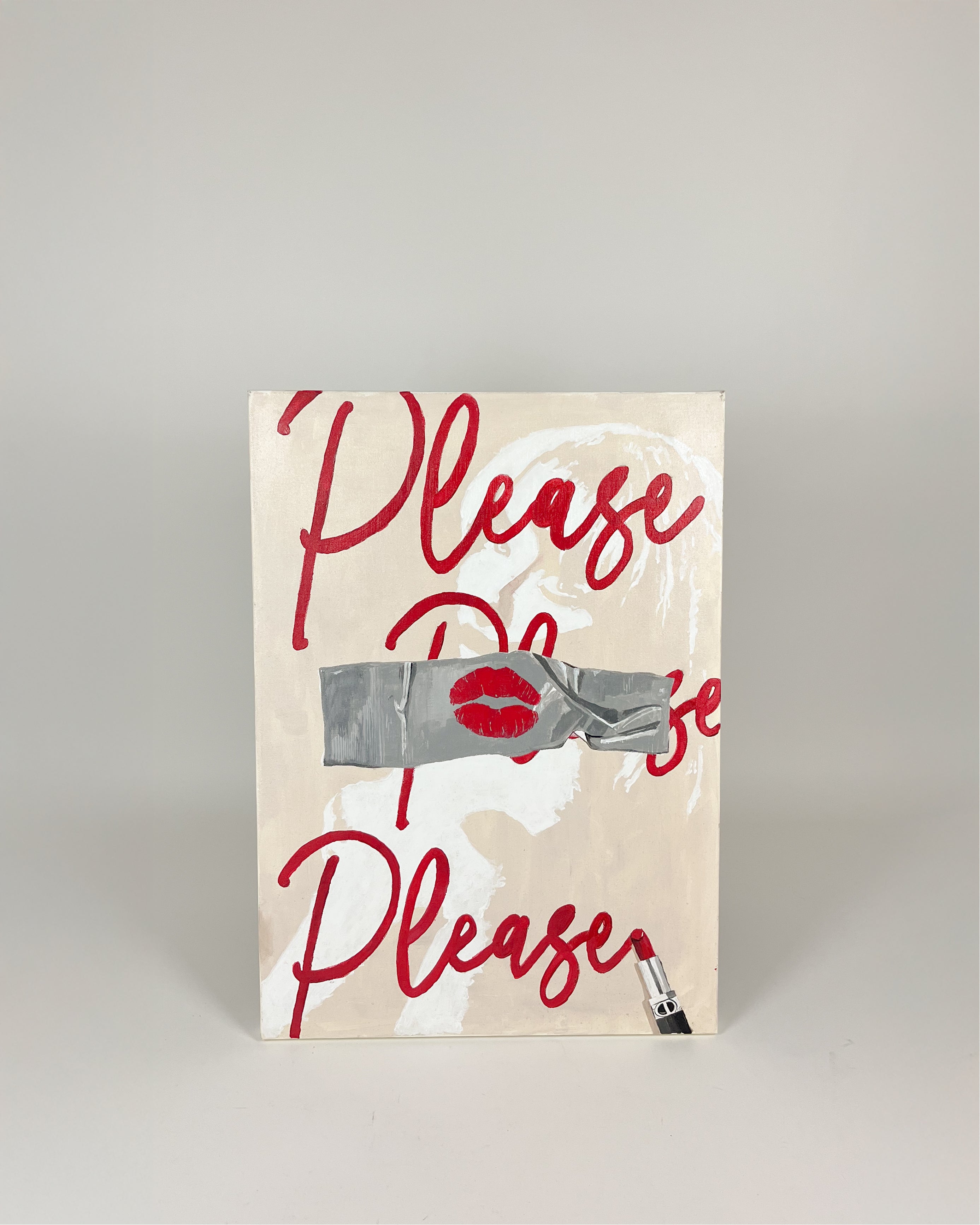 "Please Please Please" Original Painting