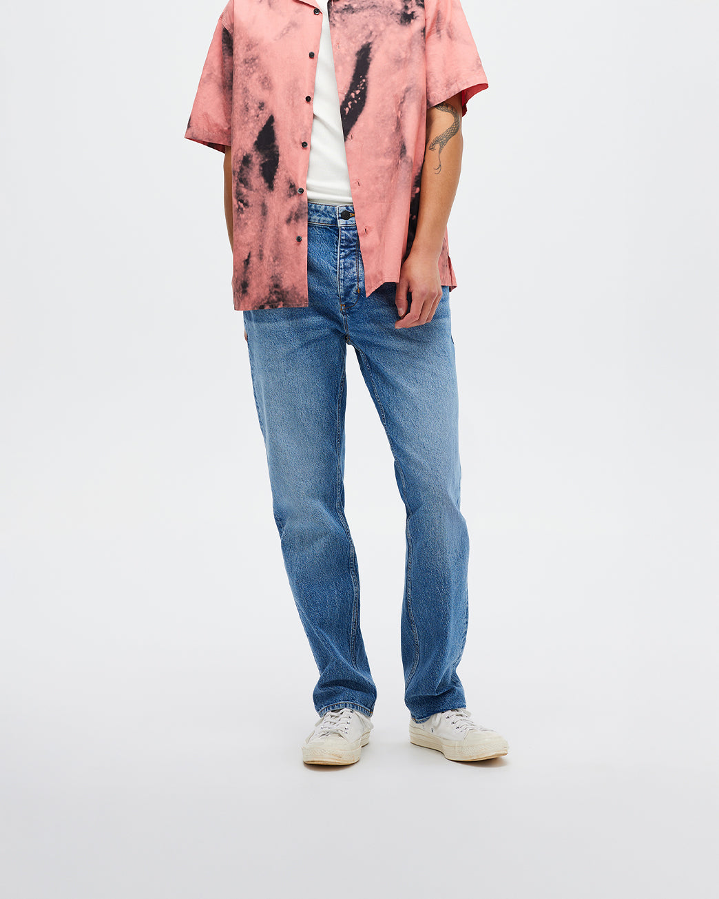 Ray Straight Temper "Light Vintage Indigo"