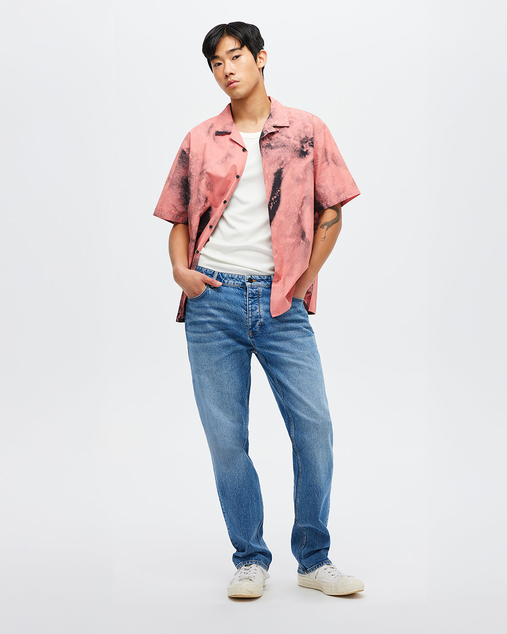 Ray Straight Temper "Light Vintage Indigo"