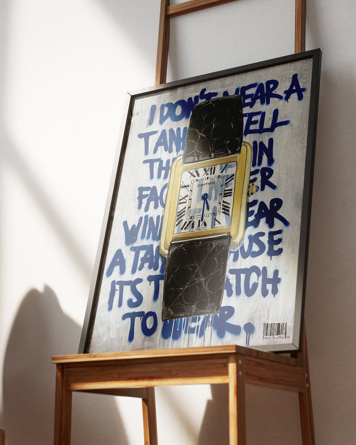 "Warhol's Tank" Poster