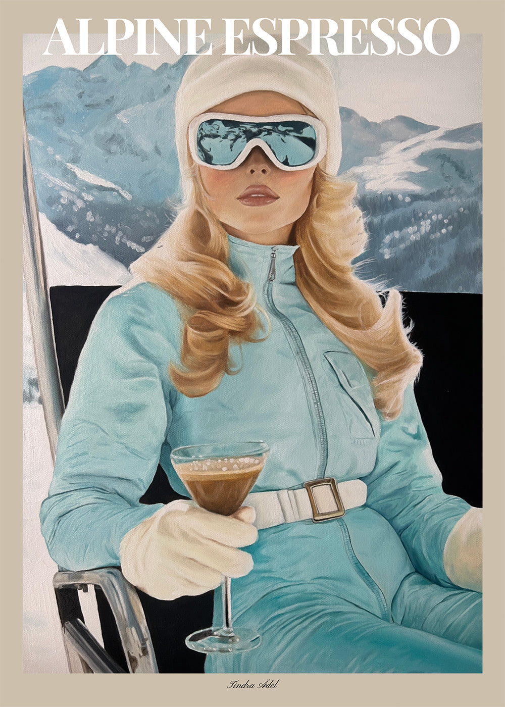 "Alpine Espresso" Poster