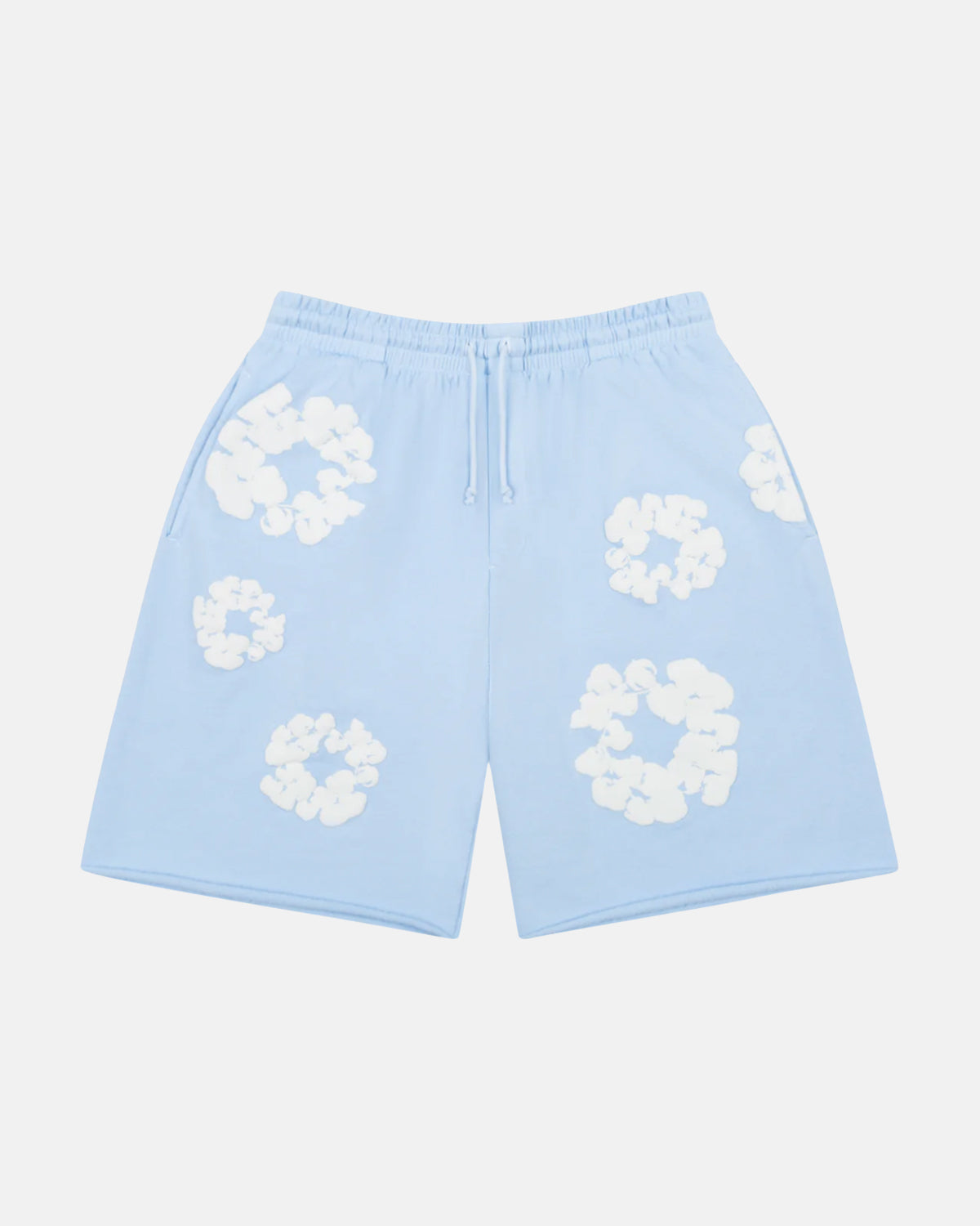The Cotton Wreath Baby Blue Shorts