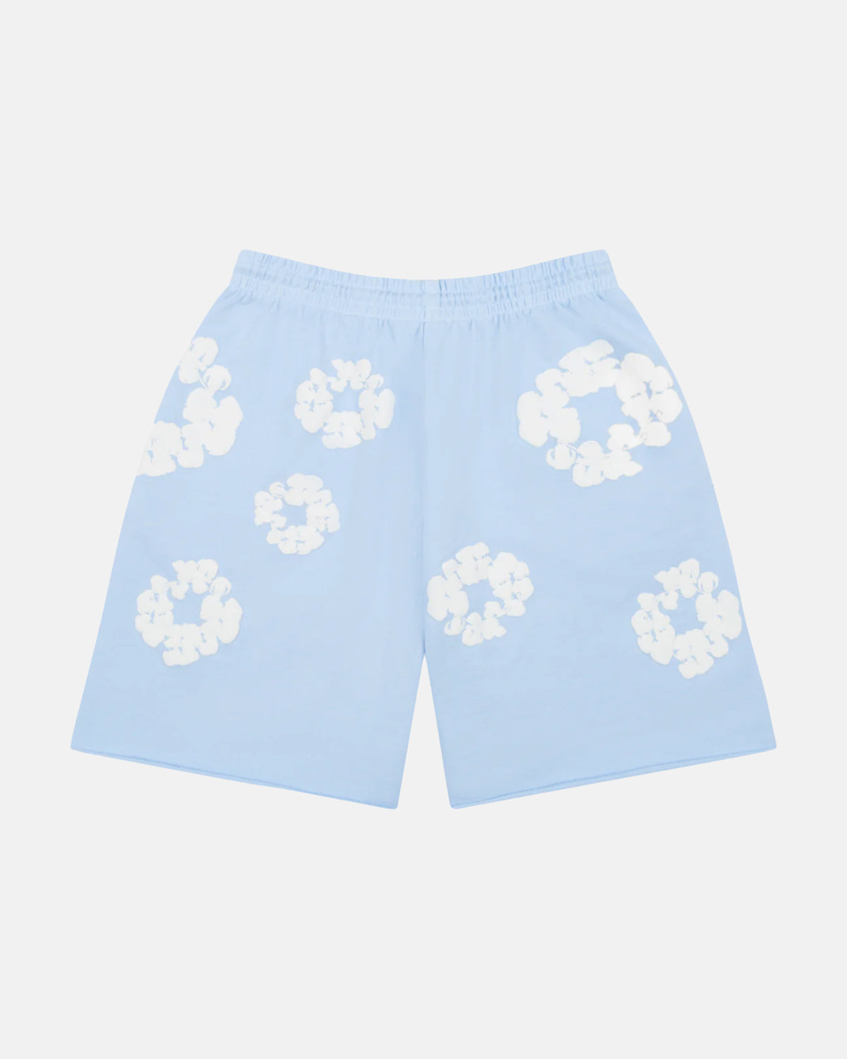 The Cotton Wreath Baby Blue Shorts