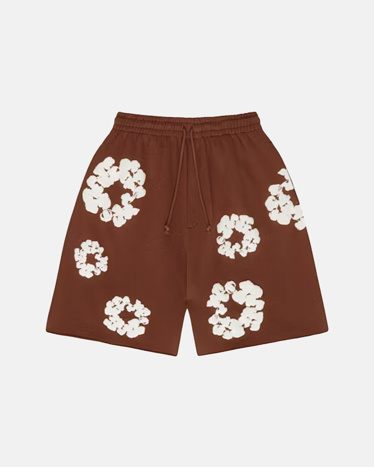 The Cotton Wreath Brown Shorts