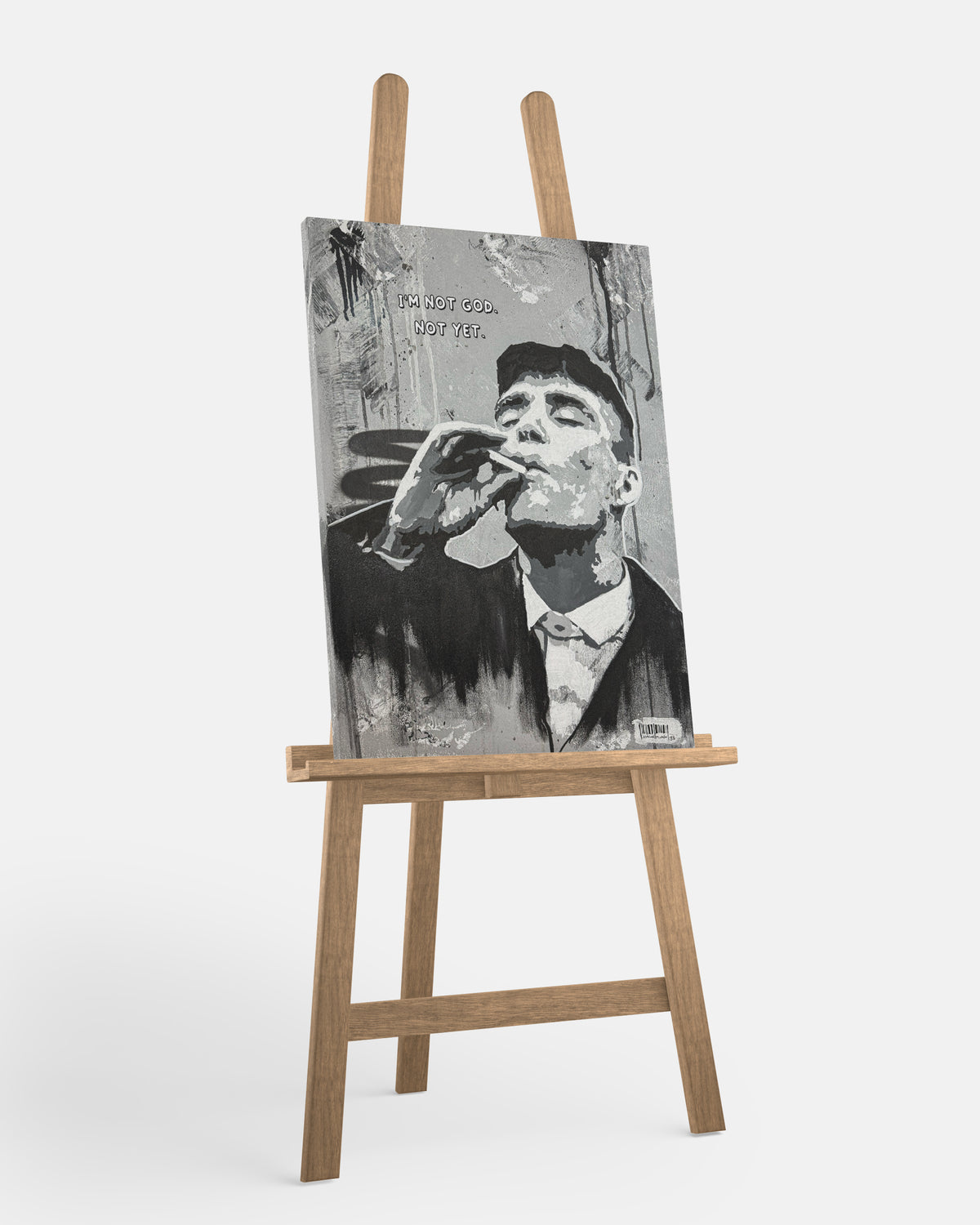 "Im not God" Canvas Print