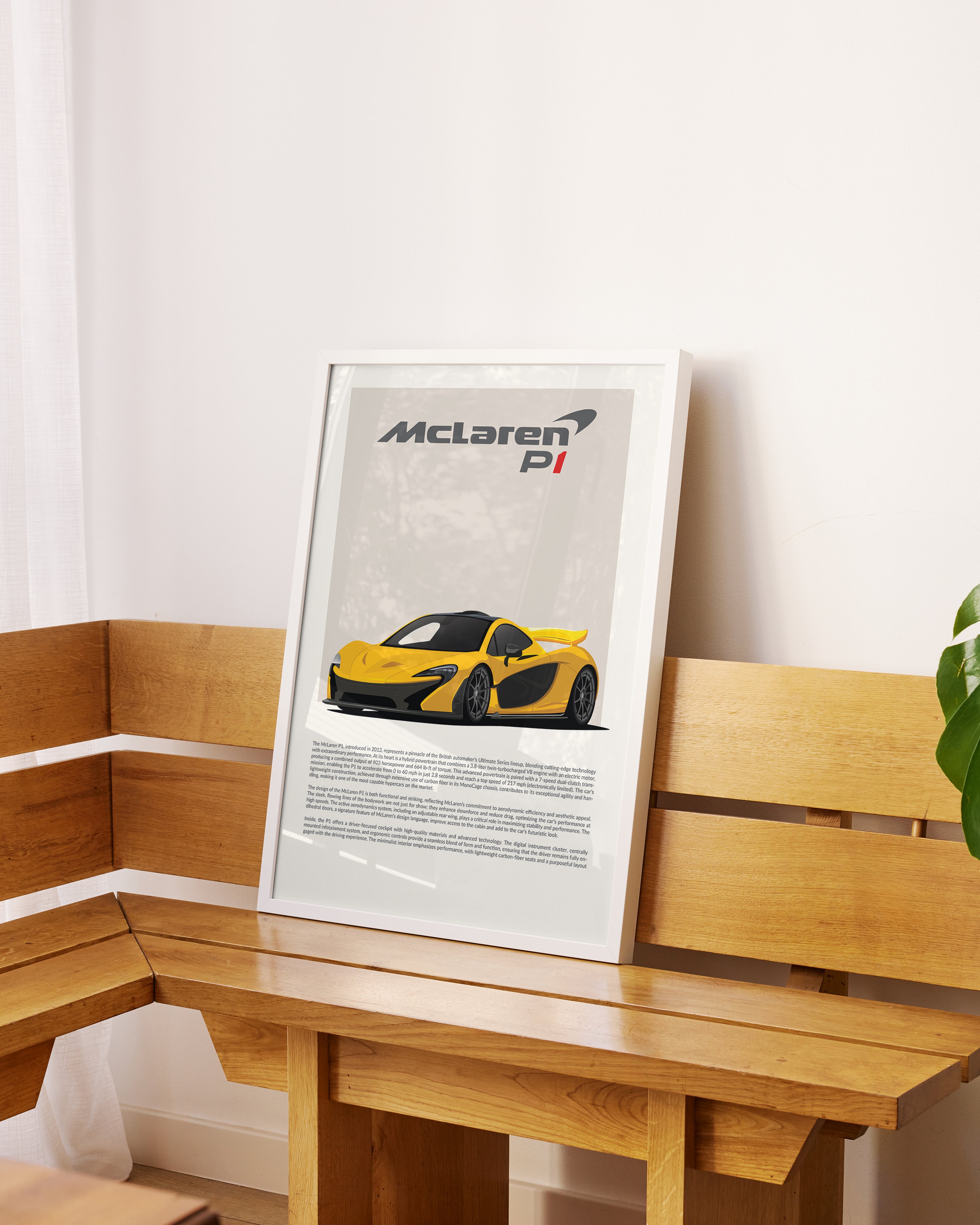 "Mclaren P1" Poster