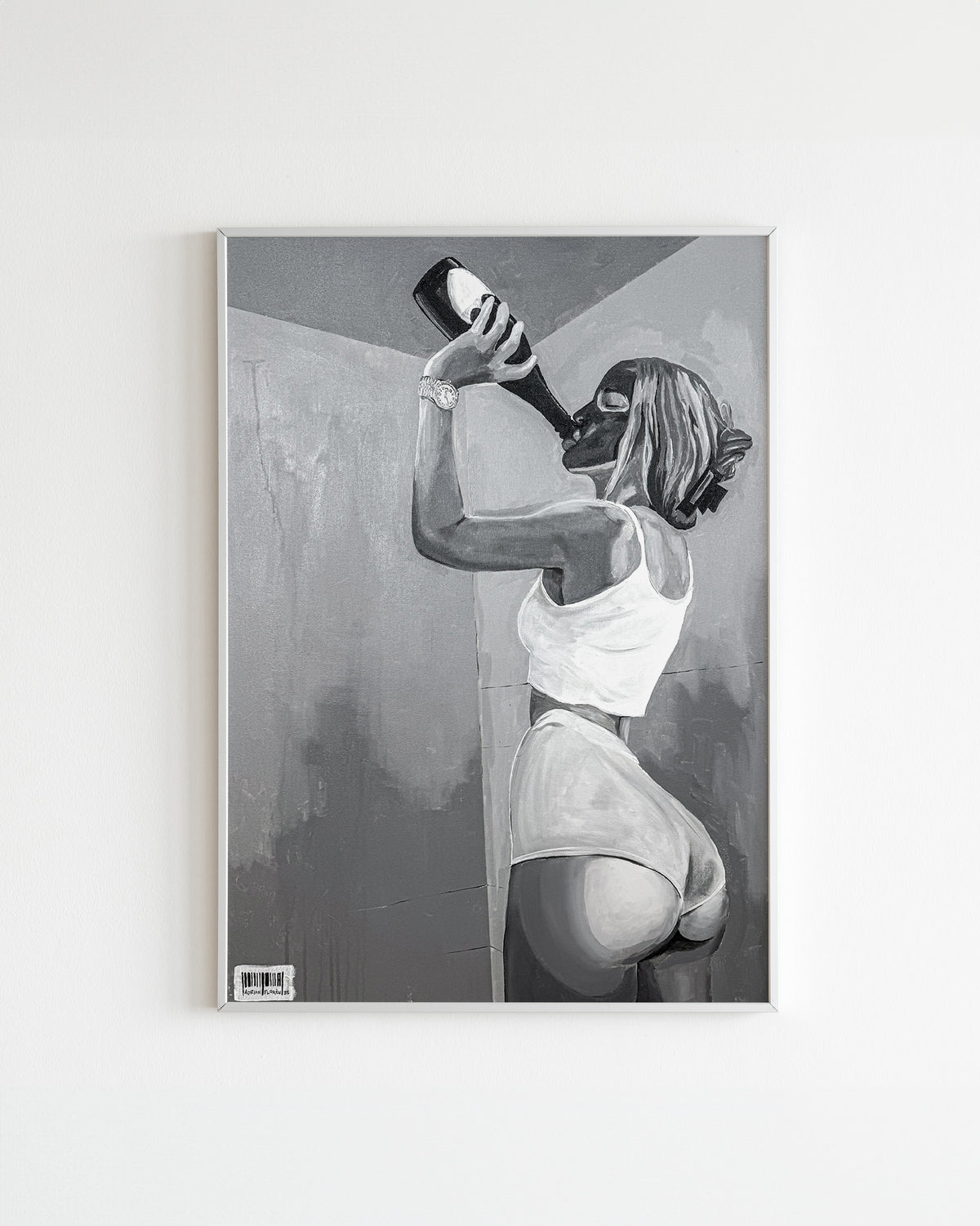 "Overworked" Poster