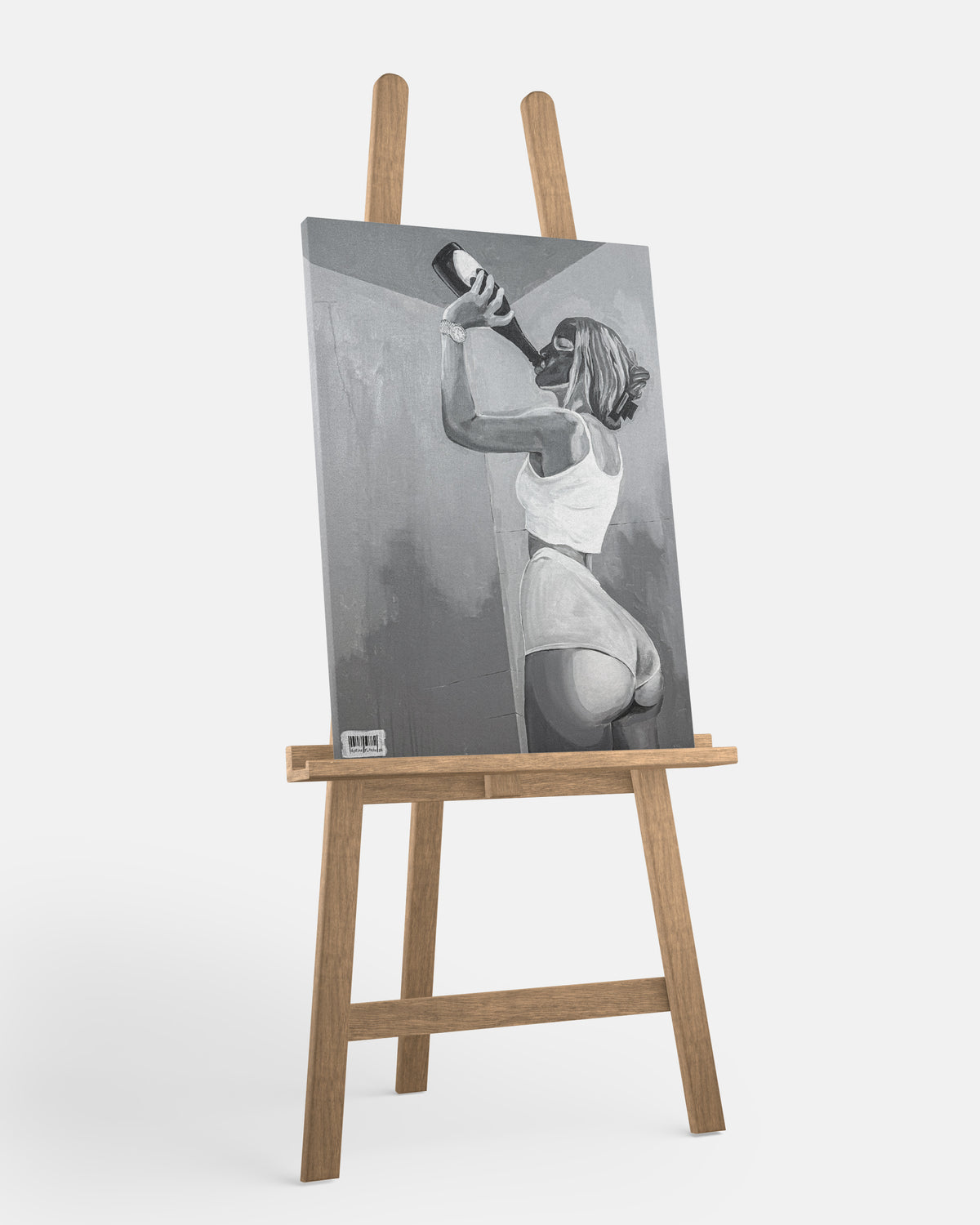 "Overworked" Canvas Print