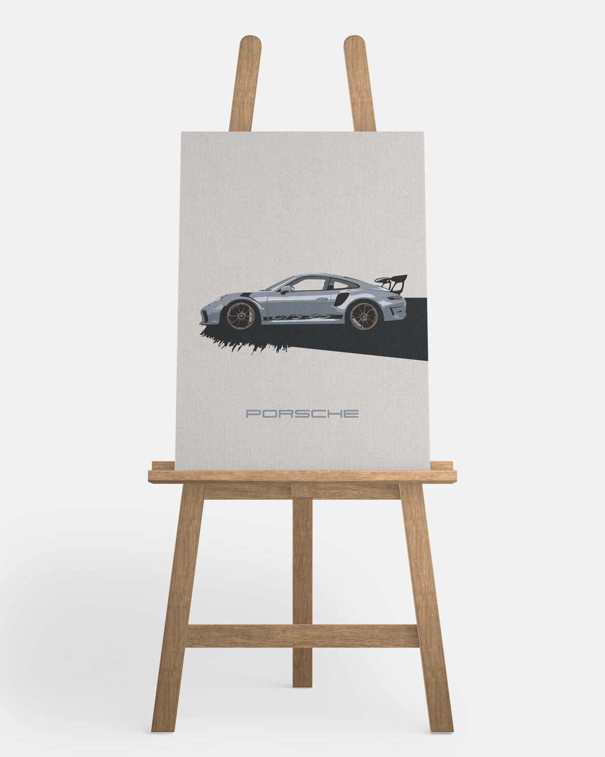 "Porsche No.2" Canvas Print