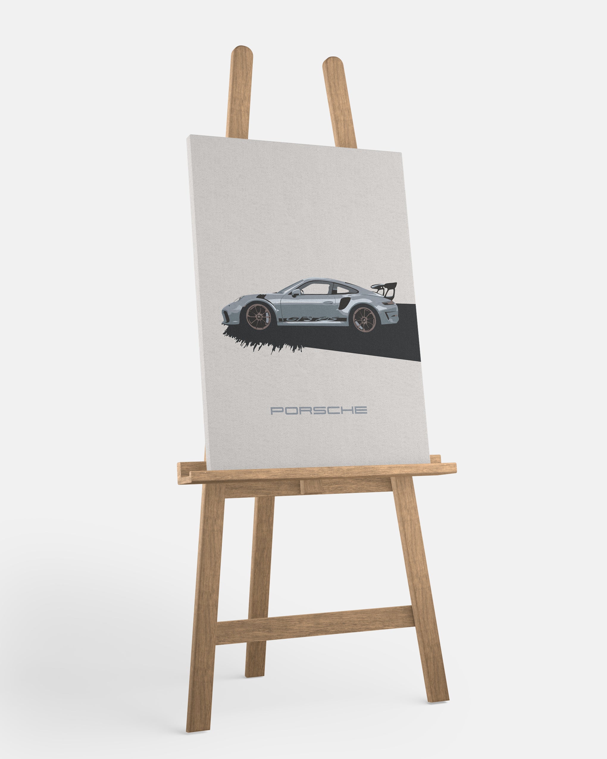 "Porsche No.2" Canvas Print