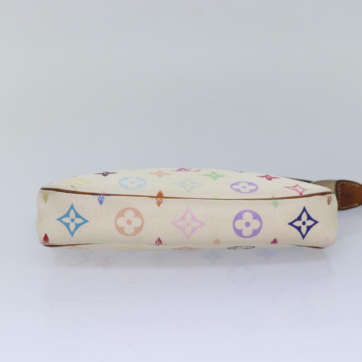 Monogram Multicolor Pochette Pouch White