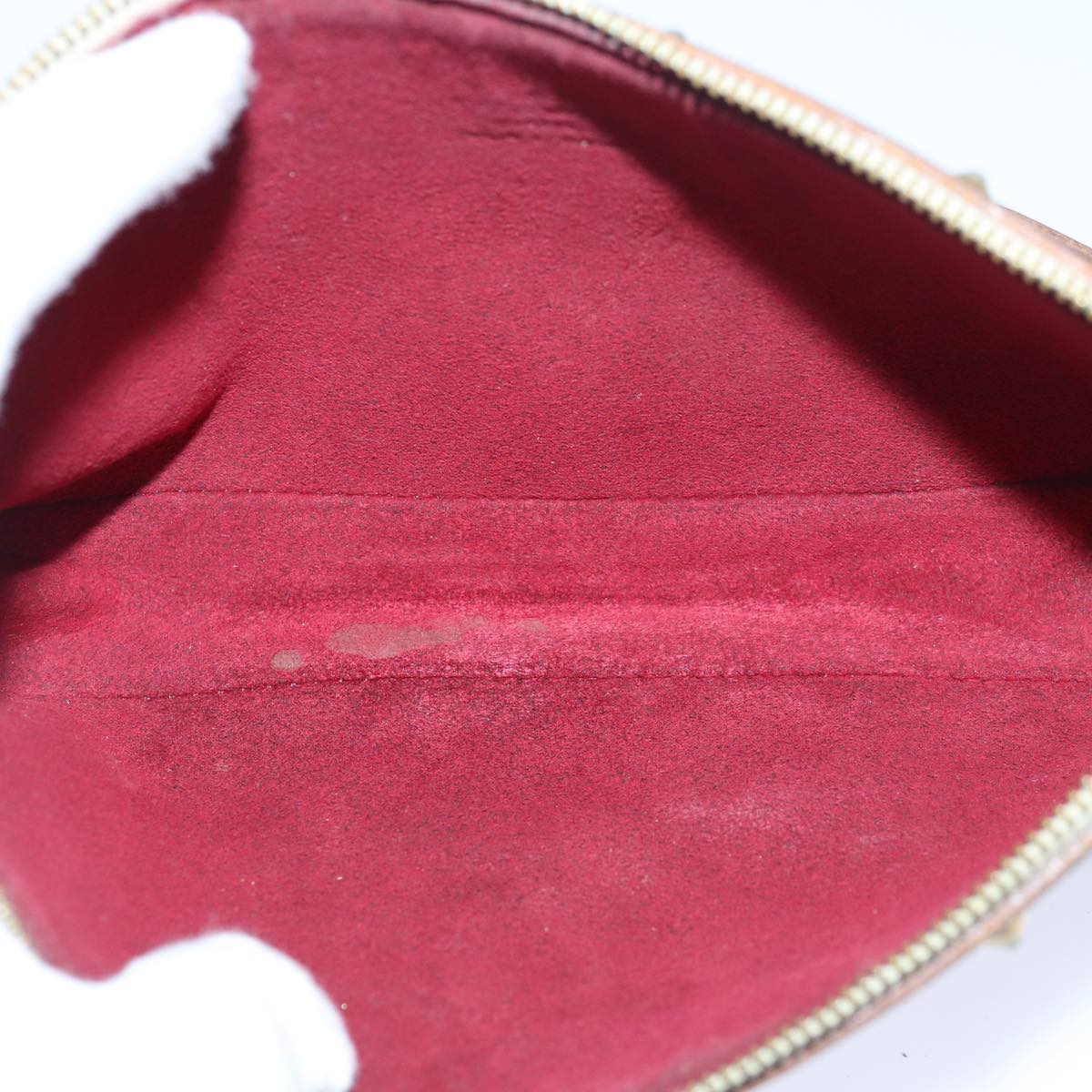 Monogram Multicolor Pochette Pouch White