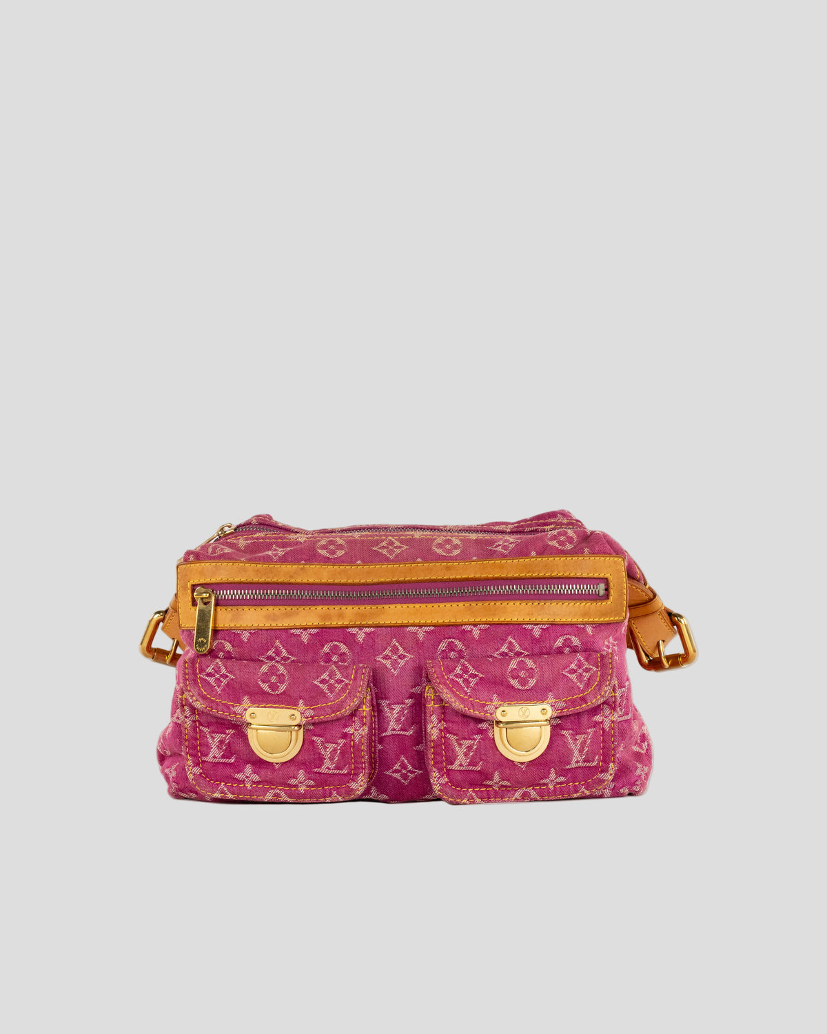 Monogram Denim Buggy PM Bag