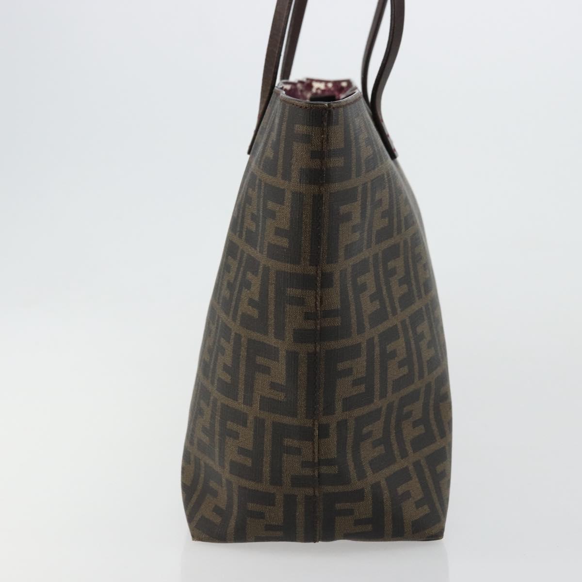 Zucca Canvas Tote Bag Black Brown