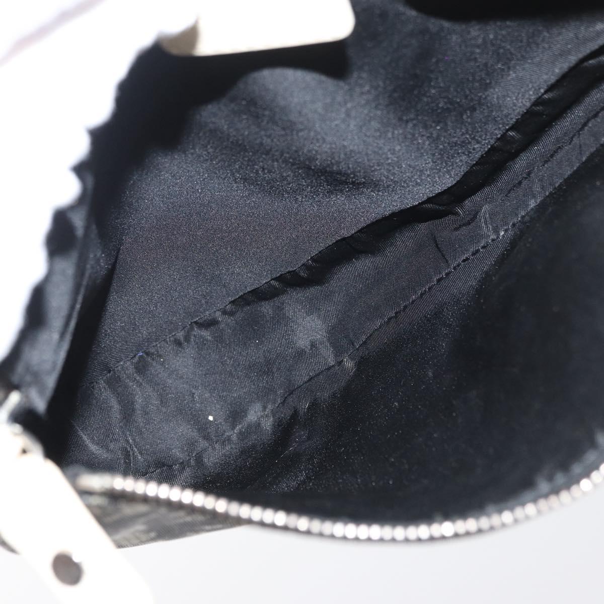 Trotter Canvas Saddle Accessory Pouch Black Silver