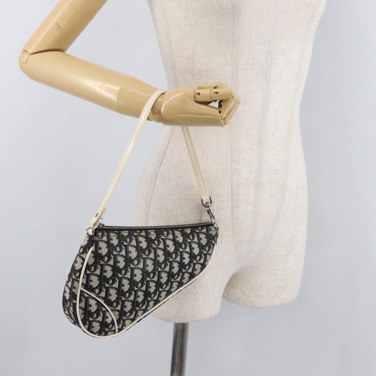 Trotter Canvas Saddle Accessory Pouch Black Silver