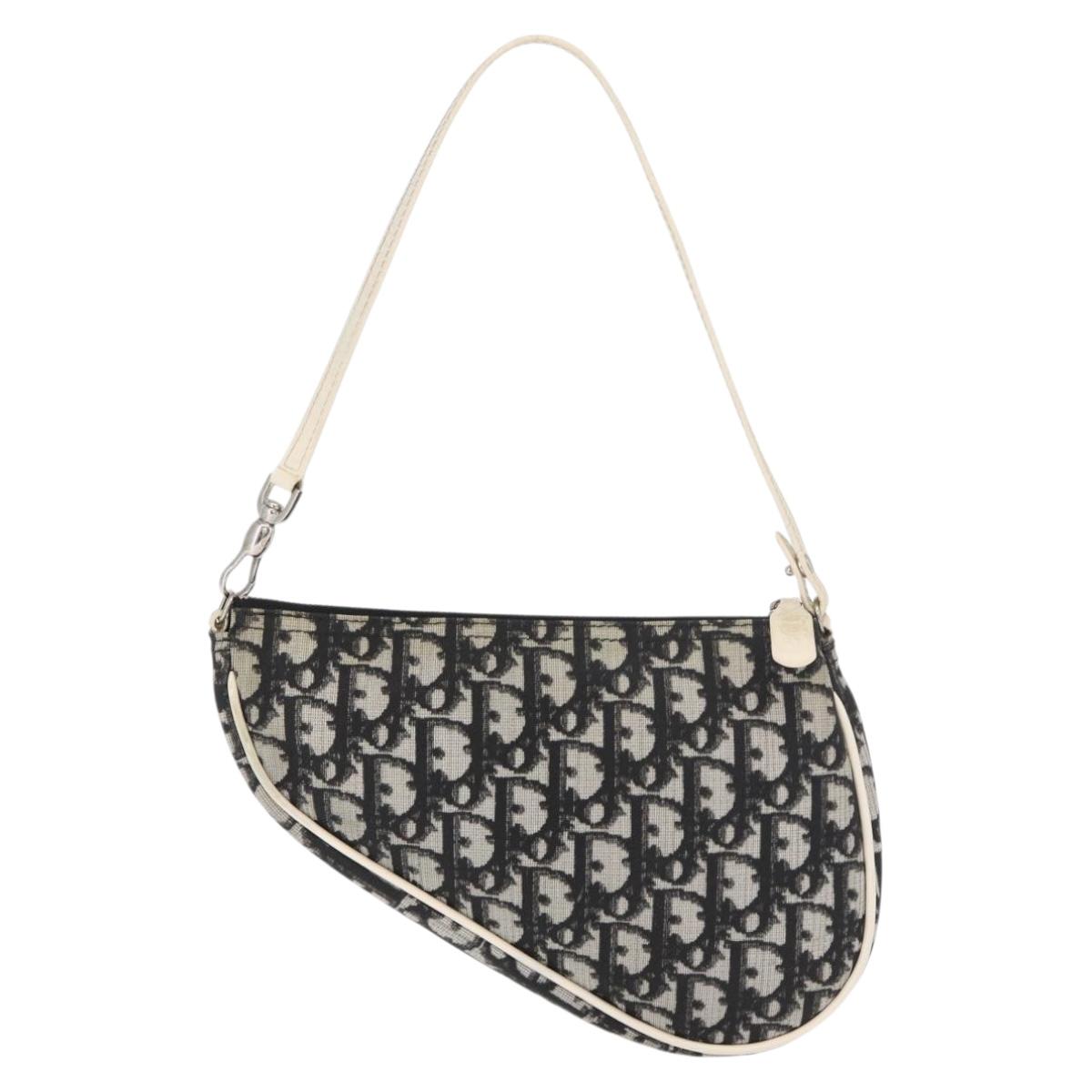 Trotter Canvas Saddle Accessory Pouch Black Silver