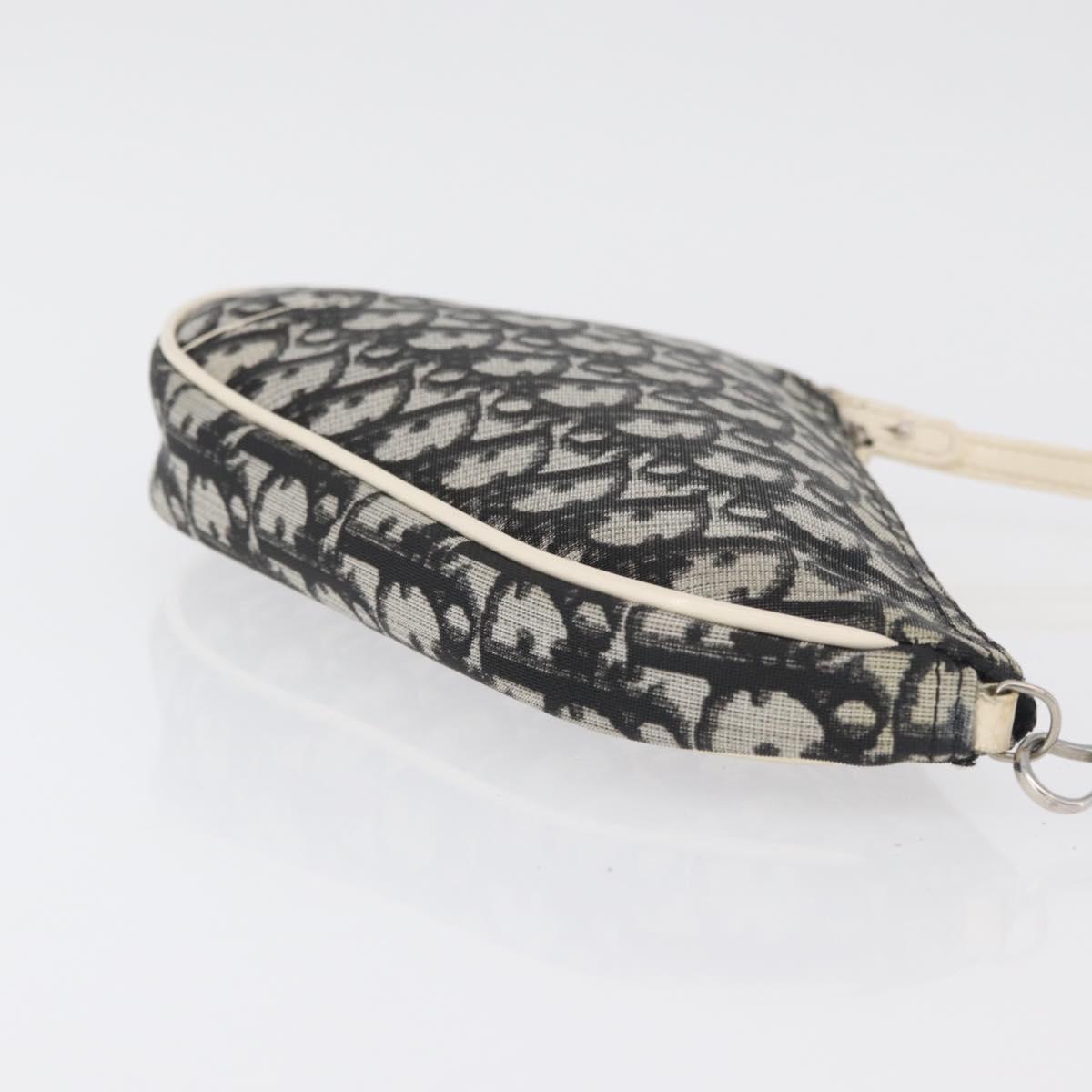 Trotter Canvas Saddle Accessory Pouch Black Silver