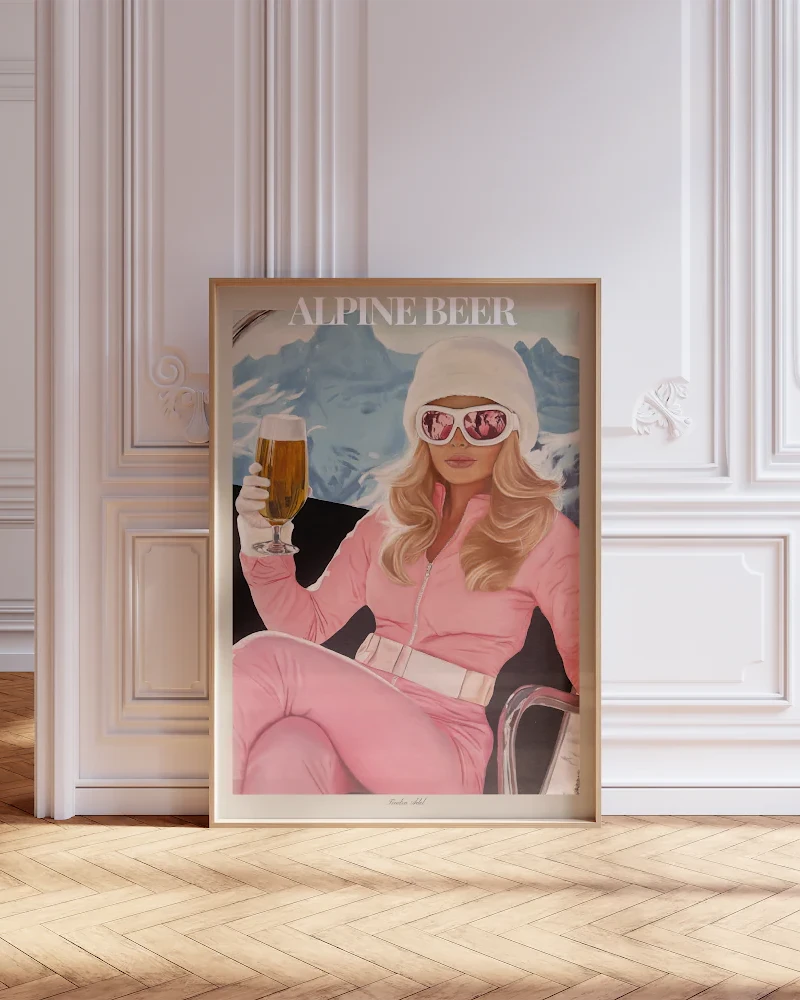 "Alpine Beer" Poster