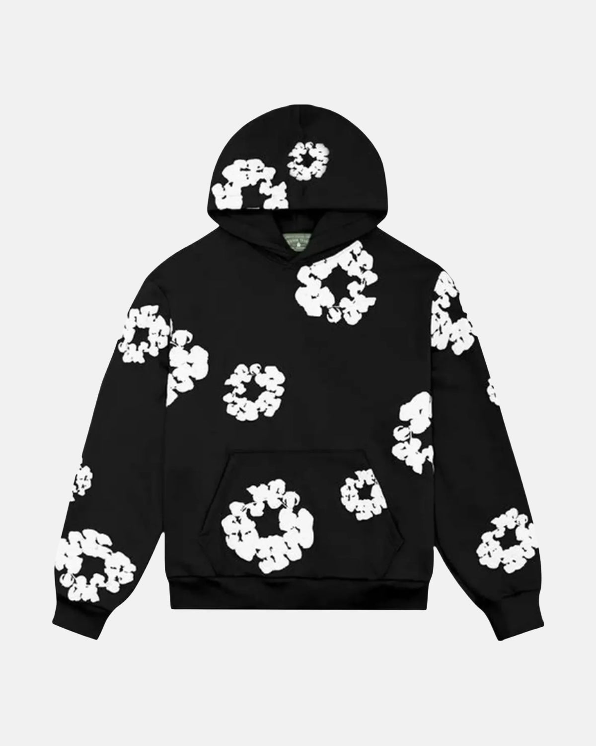 The Cotton Wreath Black Hoodie